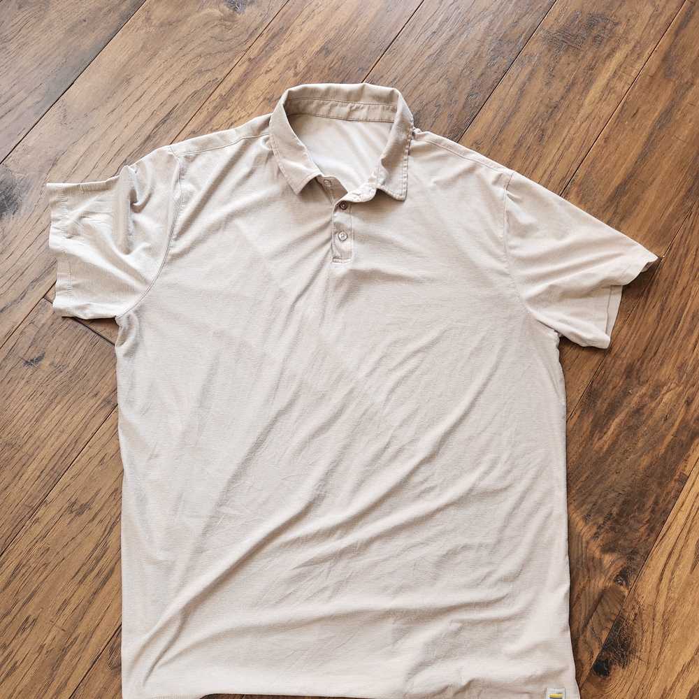 Beige Strato Tech Polo Shirt for Men